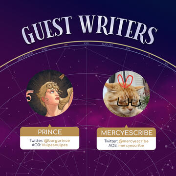 Guest writers announcement layout for Instagram