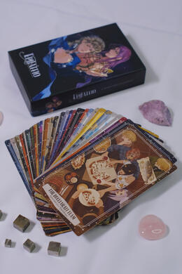 The deck, fanned out