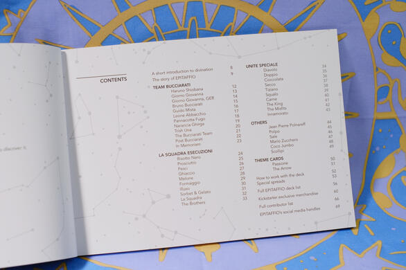 Content page of the guidebook