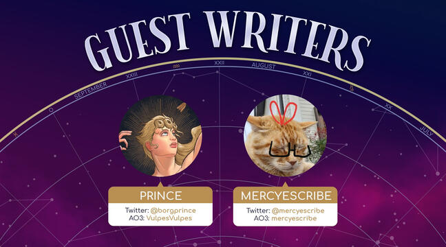 Guest writers announcement for Twitter