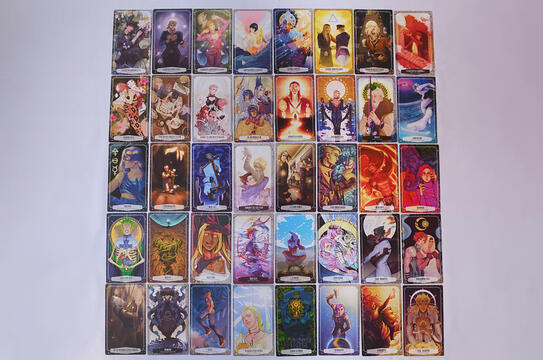 The full 40-card deck